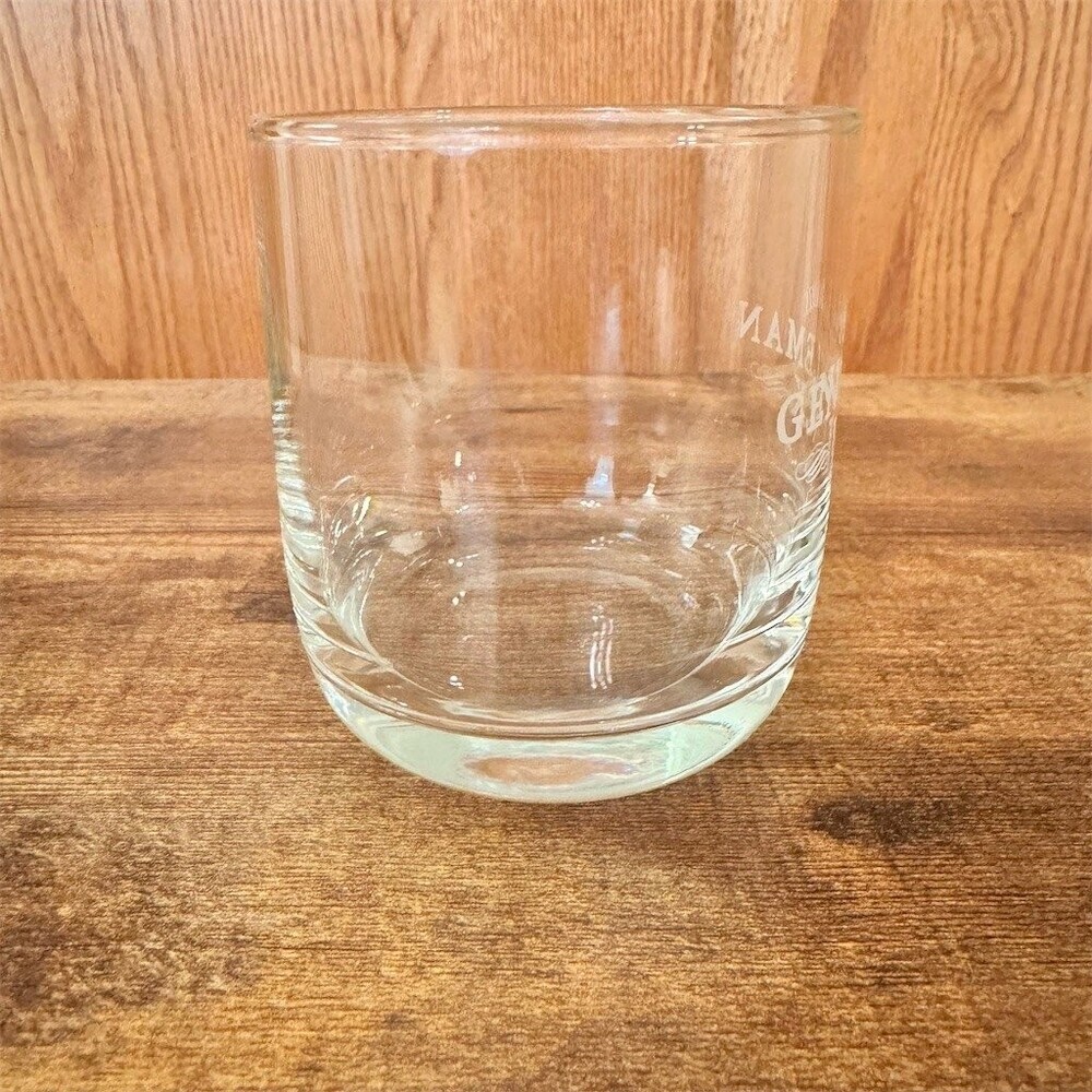 Jack Daniel's Gentleman Jack Logo Rocks Glass Whiskey Tumbler Lowball - Picture 2 of 6